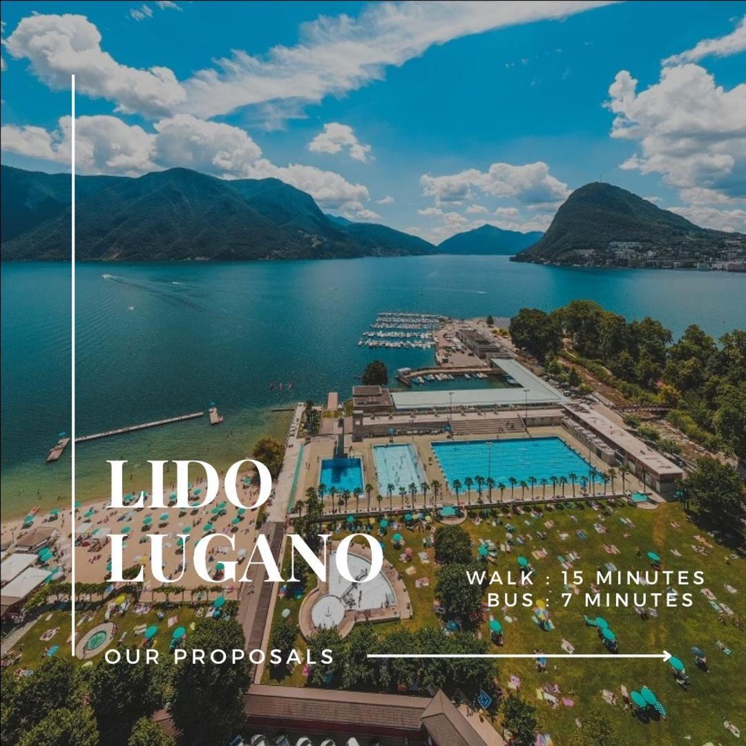 Gotthard House Apartment Lugano Exterior foto